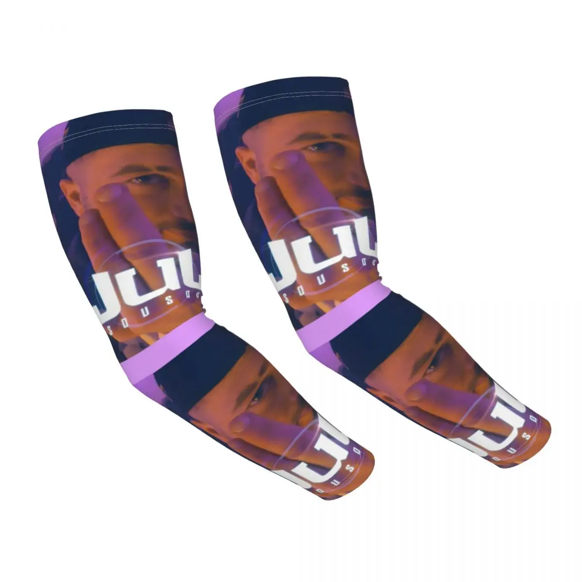 Custom Cooling Jul French Singer Music Arm Sleeves Women Men Athletic Sports Tattoo Cover Up for Football
