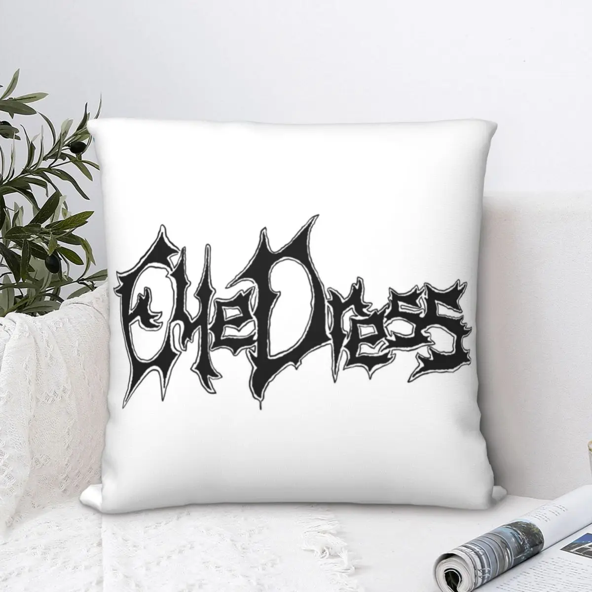 

Eyedress Square Pillowcase Polyester Pillow Cover Velvet Cushion Decor Comfort Throw Pillow for home sofa