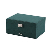 Jewelry Box Set For Engagement Proposal Ceremony Anniversary Birthday Organizer & Storage Jewelry Case Gift For Women Girl