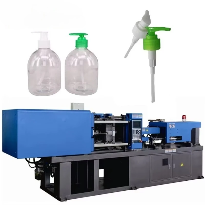 FOODLINE Customized Plastic Lotion Sanitizer Bottle Pump Cap Manufacturing Injection Molding Machine Manufacturers
