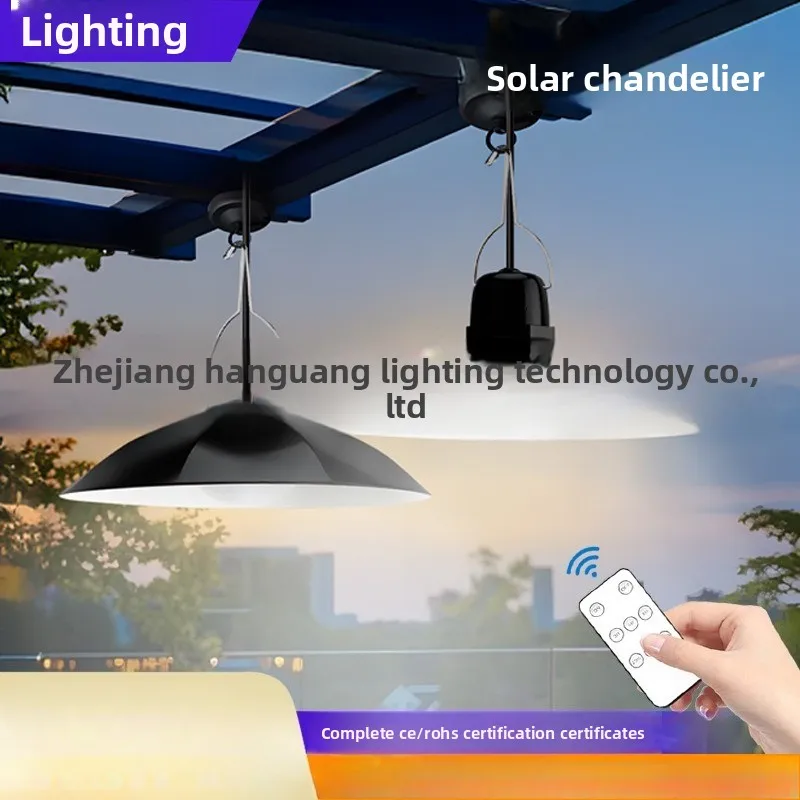 

Solar Chandelier Bedroom Home Chandelier One To Two Villa Garden Lighting LED Waterproof Solar Light