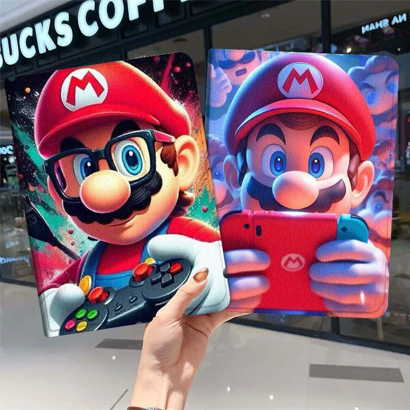 

M-Marios Popular Cartoon Art Gift For Samsung Galaxy Tab A7 A A8 A9 A11 S6 S11 10.1 10.4 10.5 Inch Lite PLus Soft Tablet Case