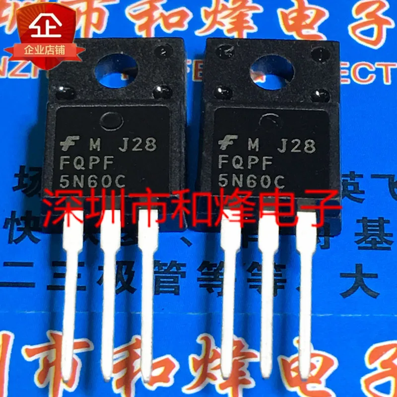 Original 5pcs/ FQPF5N60C  TO-220F 4.5A 600V