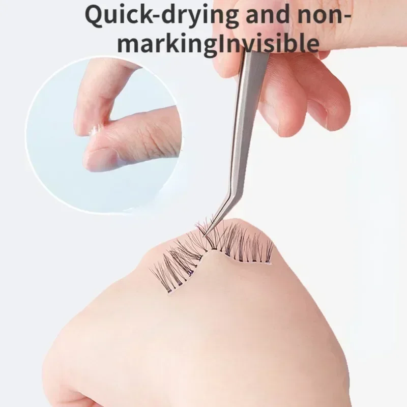 まつげ接着剤防水速乾性黒と白まつげエクステンション接着剤メイクアップツールまつげ接着剤