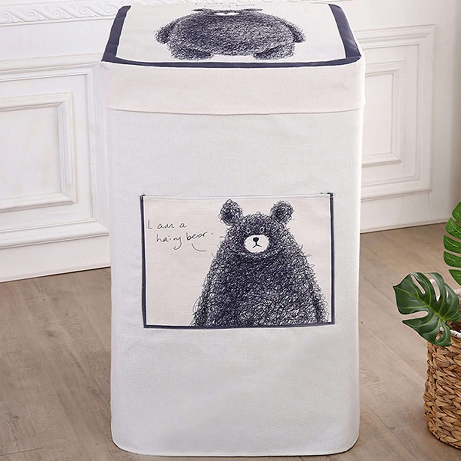 

Чехол для уличной стиральной машины для стиральных машин, сушилка, чехол для стиральной машины, солнцезащитный крем, водонепроницаемое белье, водонепроницаемый медведь