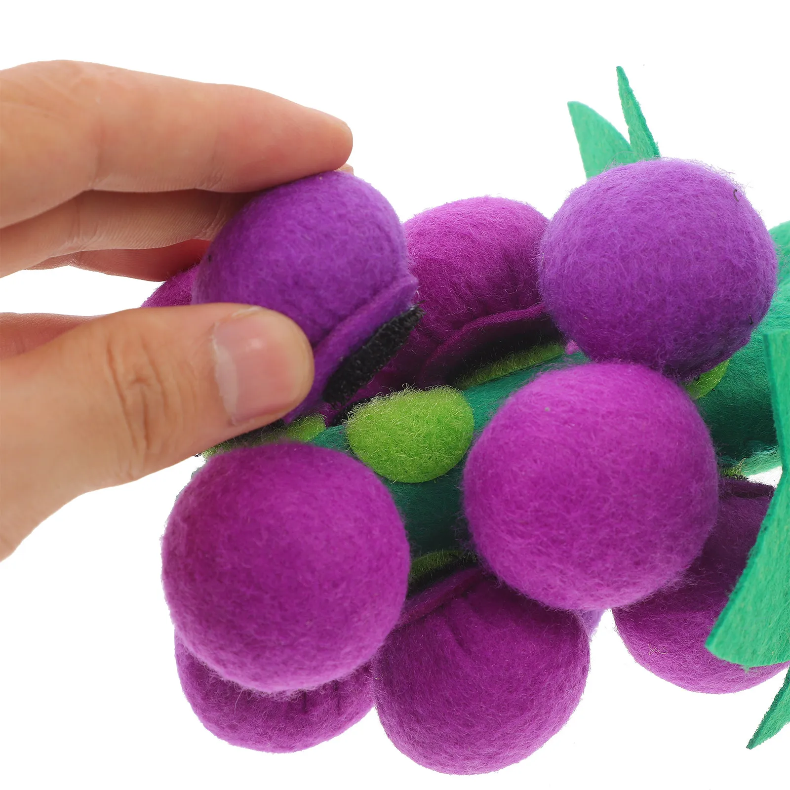 

Compact Non-Woven Fabric Grape Cognitive Learning Game for Kids Children Accessory Fun Educational Birthday Christmas Gift