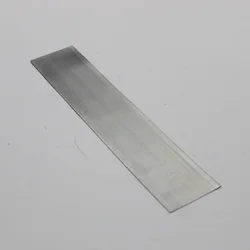 Pure Zinc Anode Sheet Plate 99.995 For Plating 0.8x25x150mm