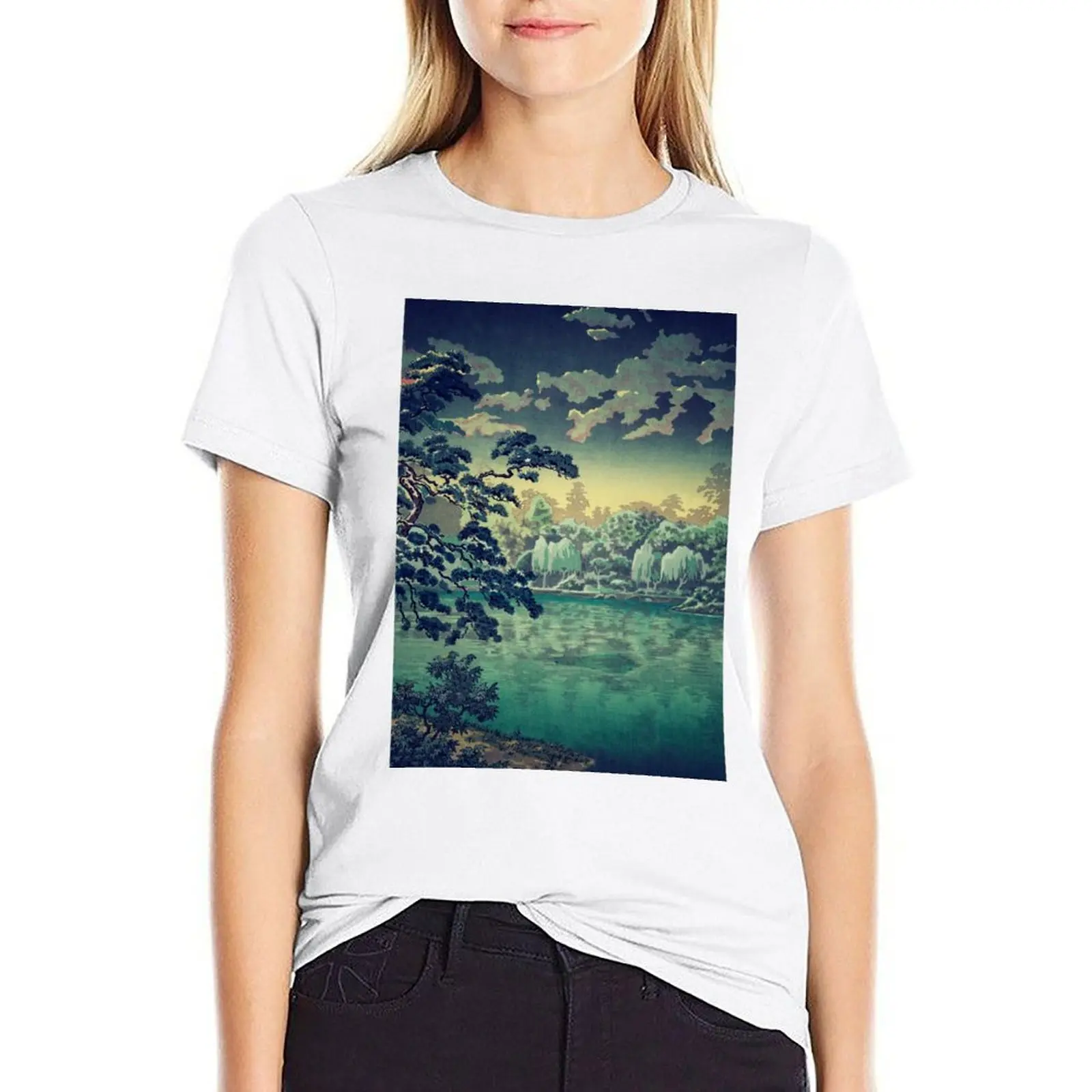

At Yasa Bay - Nature Landscape T-shirt anime clothes vintage clothes workout shirts for Women
