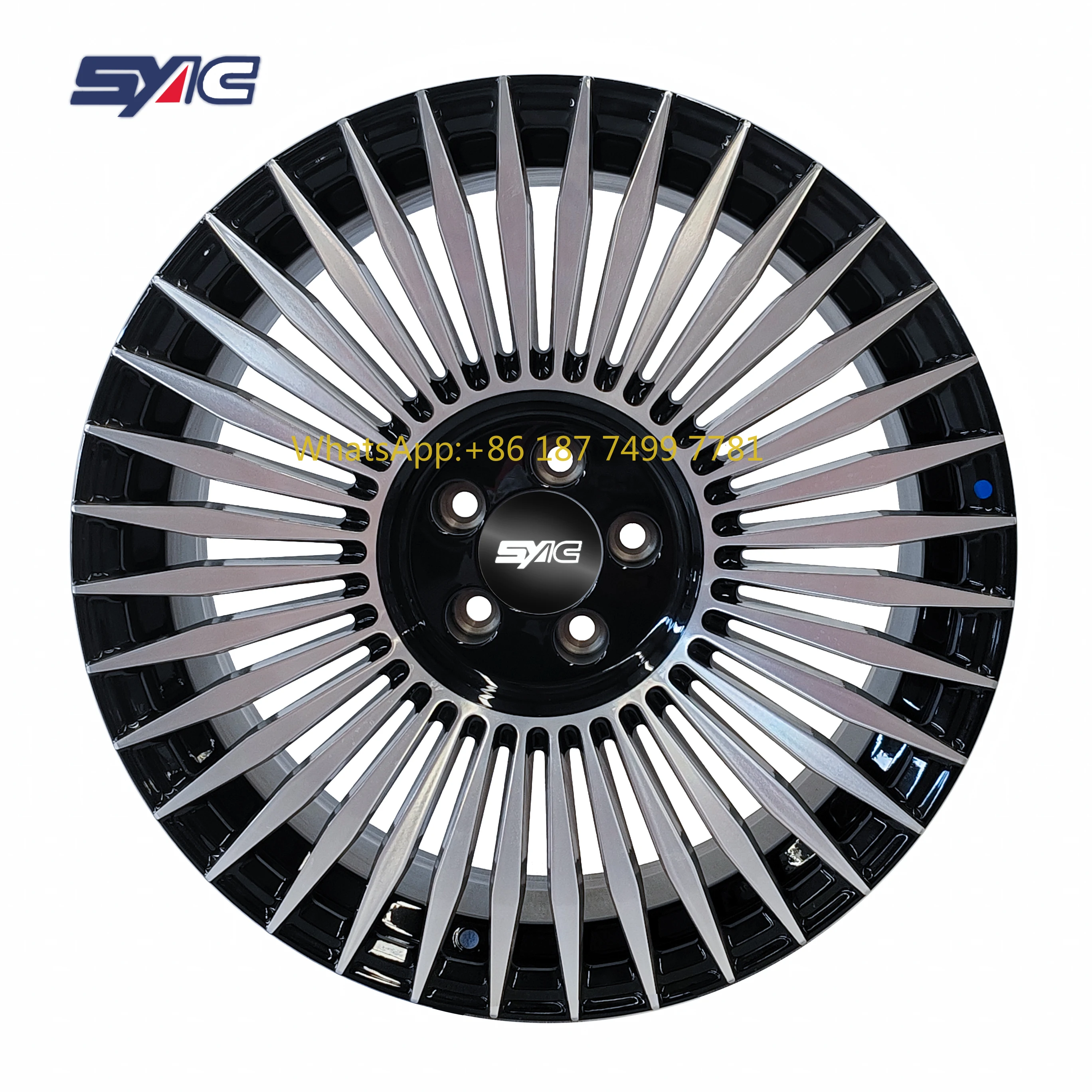 

SYAC Гоночный автомобиль 17-дюймовая индивидуальная кованая ступица из алюминиевого сплава 17*7,5 ET25 5*120 CB72.56