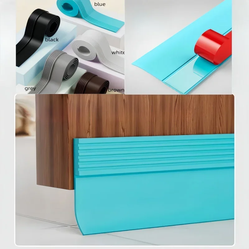 1M Taśmy uszczelniające do drzwi Dno drzwi Ciepła, wiatroszczelna taśma samoprzylepna Taśma dźwiękowa Anti-Cold Side Gap Blocker Piankowy pasek pogodowy
