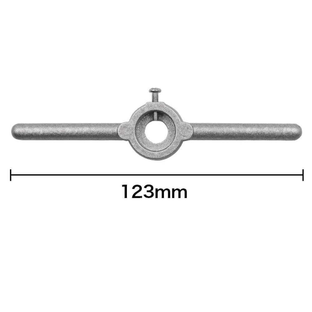 10Pcs Mini Tap Wrench Set Metric M1.1-M1.6 Micro Hand Thread Tapping Die Twister Assembly High-speed Steel 6542