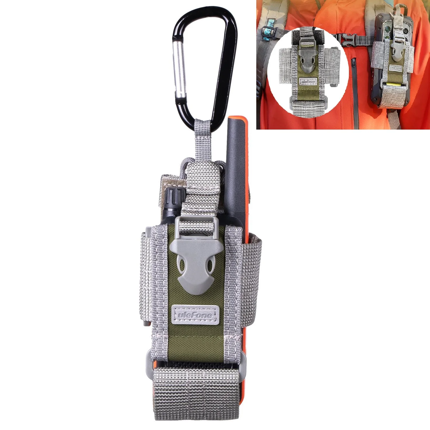 For Ulefone Armor Holster Multi-Purpose Phone Pouch Outdoor Sport Waist Bag Belt Clip Carrying Pouch Bag