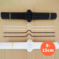 20 unids/lote gancho para calendario barra colgante 8-15cm calendario encuadernación pared de hierro recta planificador semanal mensual organizador de Agenda