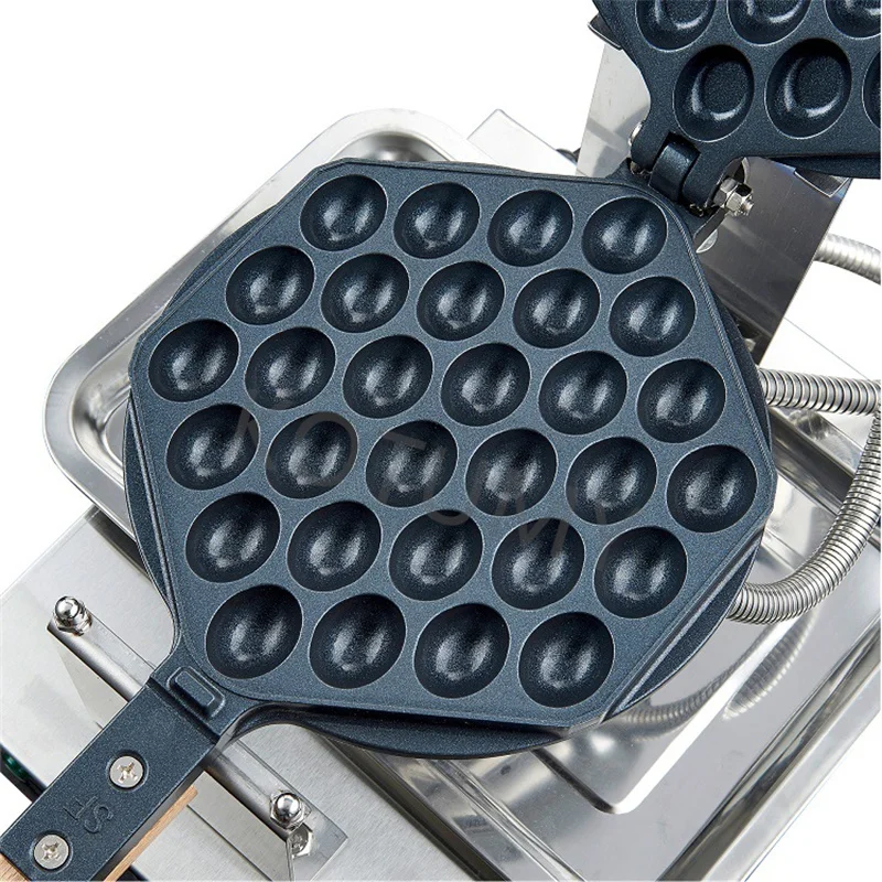 Smiling Face Egg Waffle Machine Commercial Night Market Electric Egg Waffle Pot Mold Hong Kong Style Egg Waffle Machine Stall