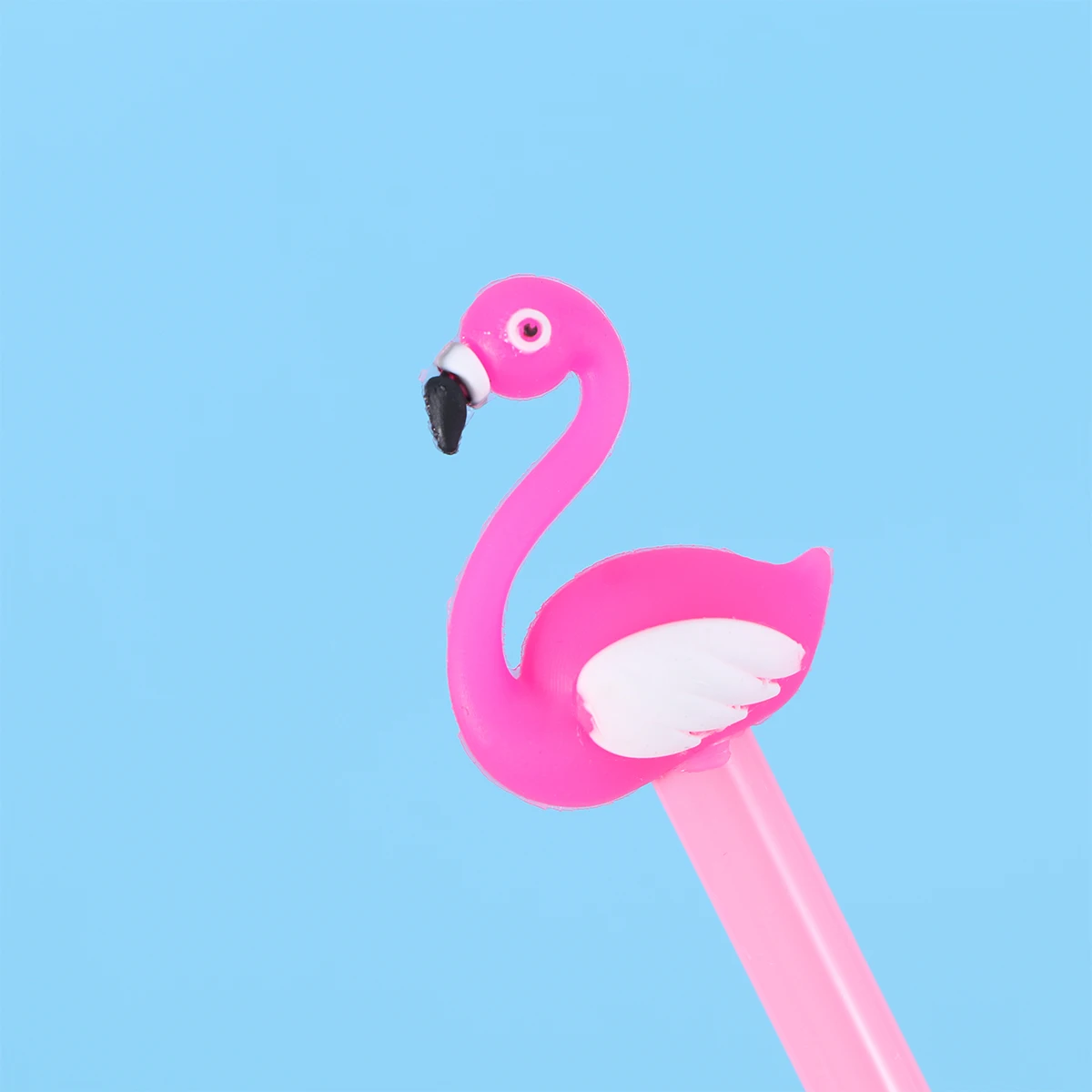 

12Pcs 0.5mm Flamingo Gel Pens Black Ink Smooth Writing Cute Student Stationery School Office Supplies for Kids Gift