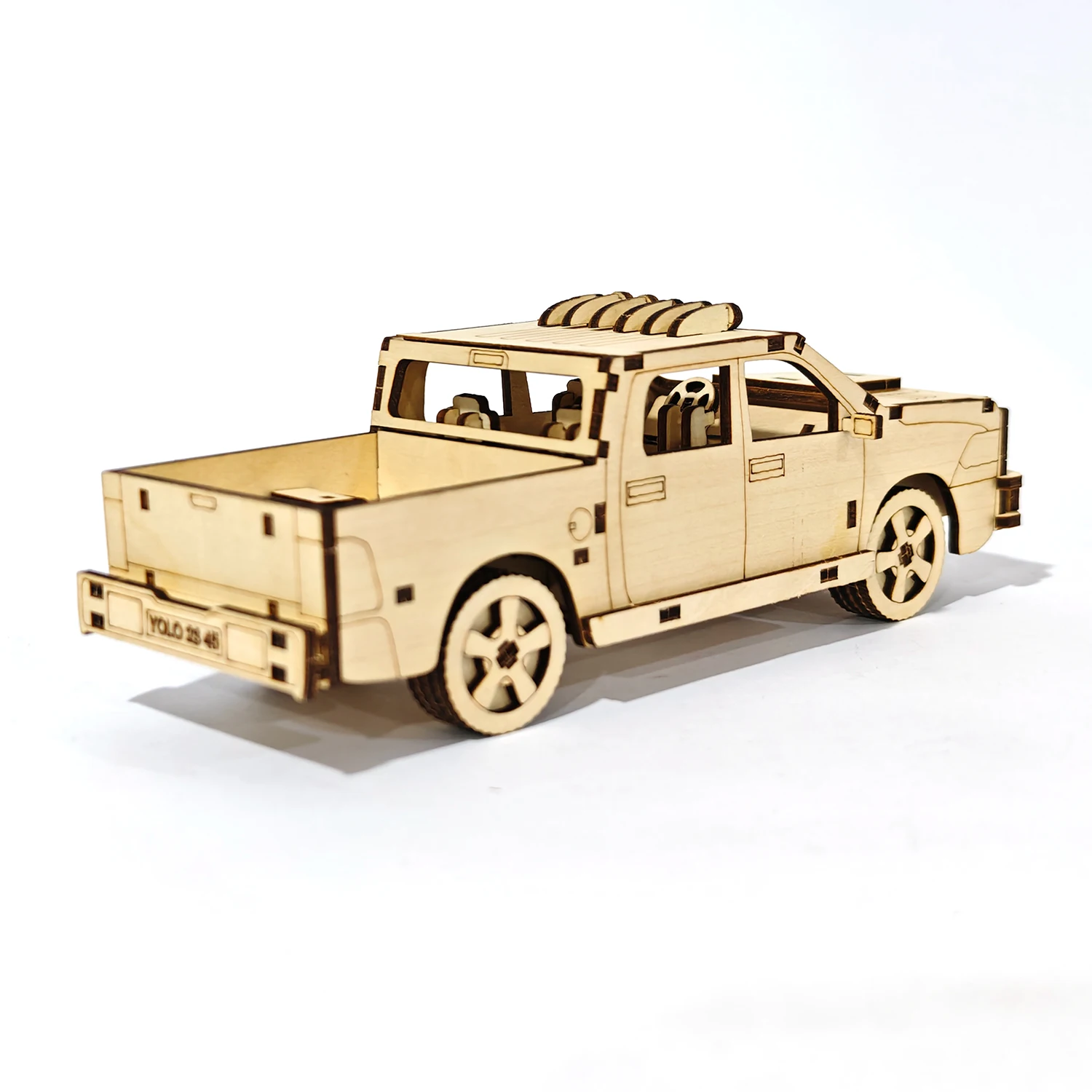 Rompecabezas de bloques de construcción de autobuses 3D, autobús urbano vintage de dos pisos, puertas que se pueden abrir y volante mecánico, STEM Con educativo