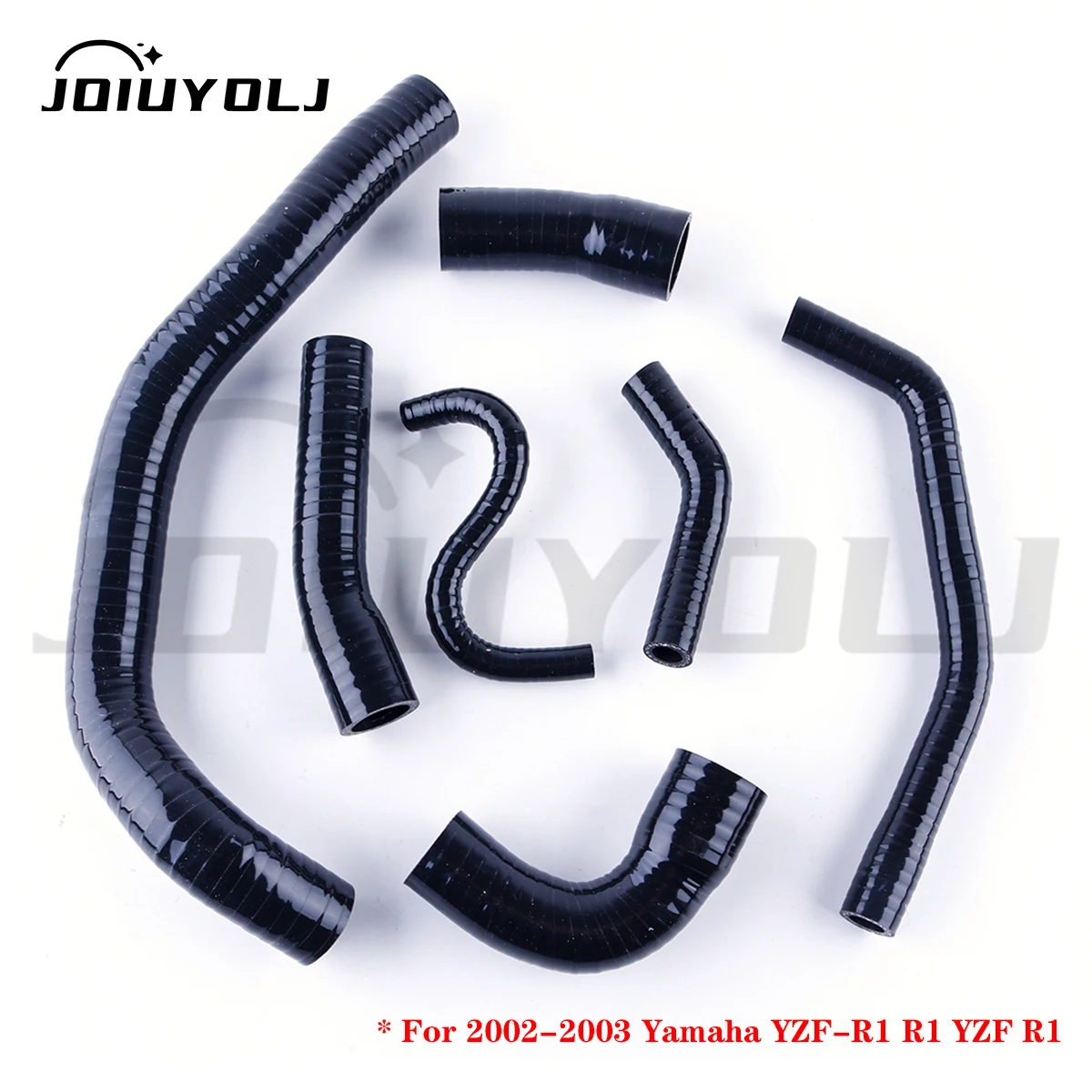 

7pcs For 2002 2003 Yamaha YZF R1 YZF-R1 YZFR1 Silicone Radiator Coolant Hose Kit