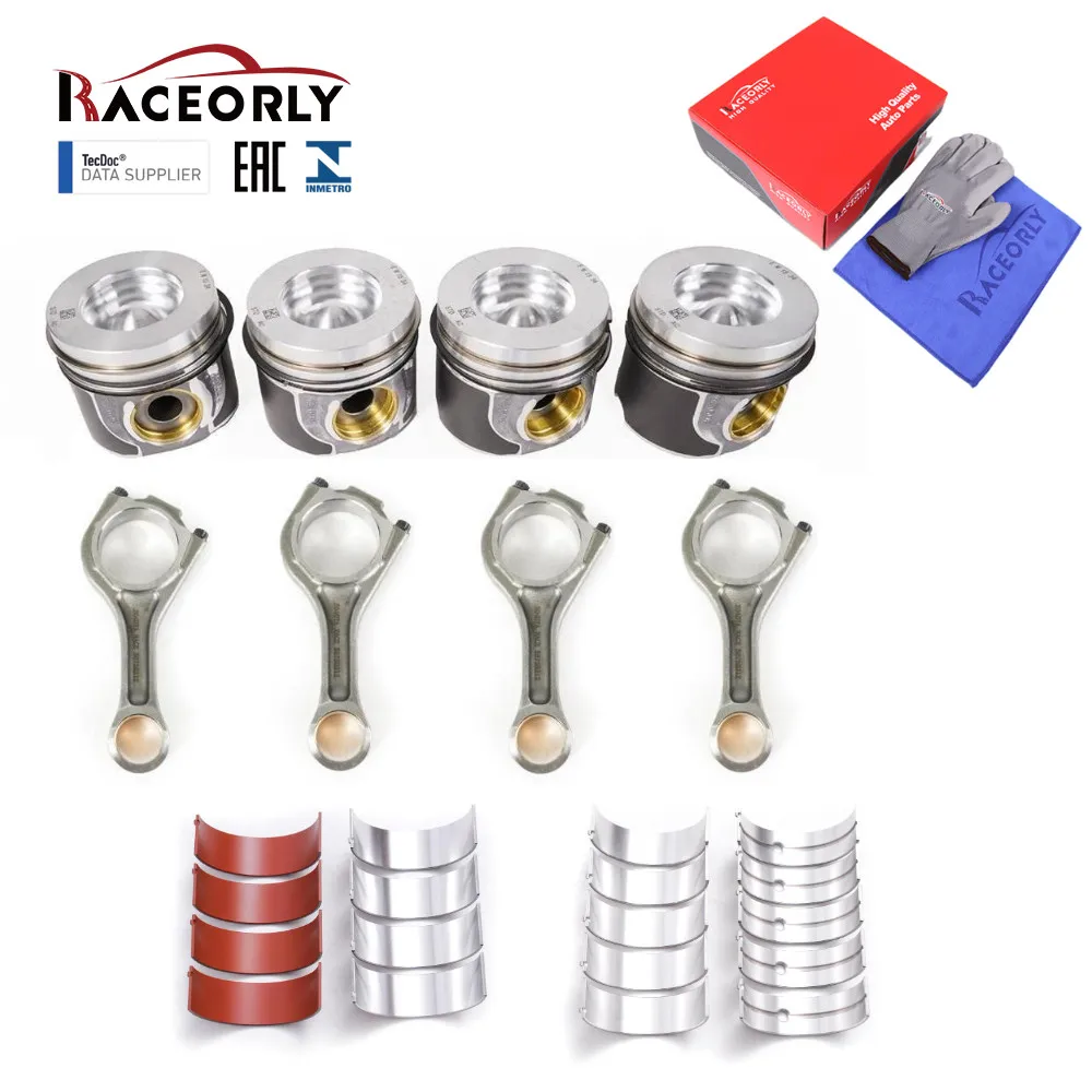 

RACEORLY Piston & Ring Rod Bearing Set STD For LAND ROVER 2.0 Diesel AJ200D DTA