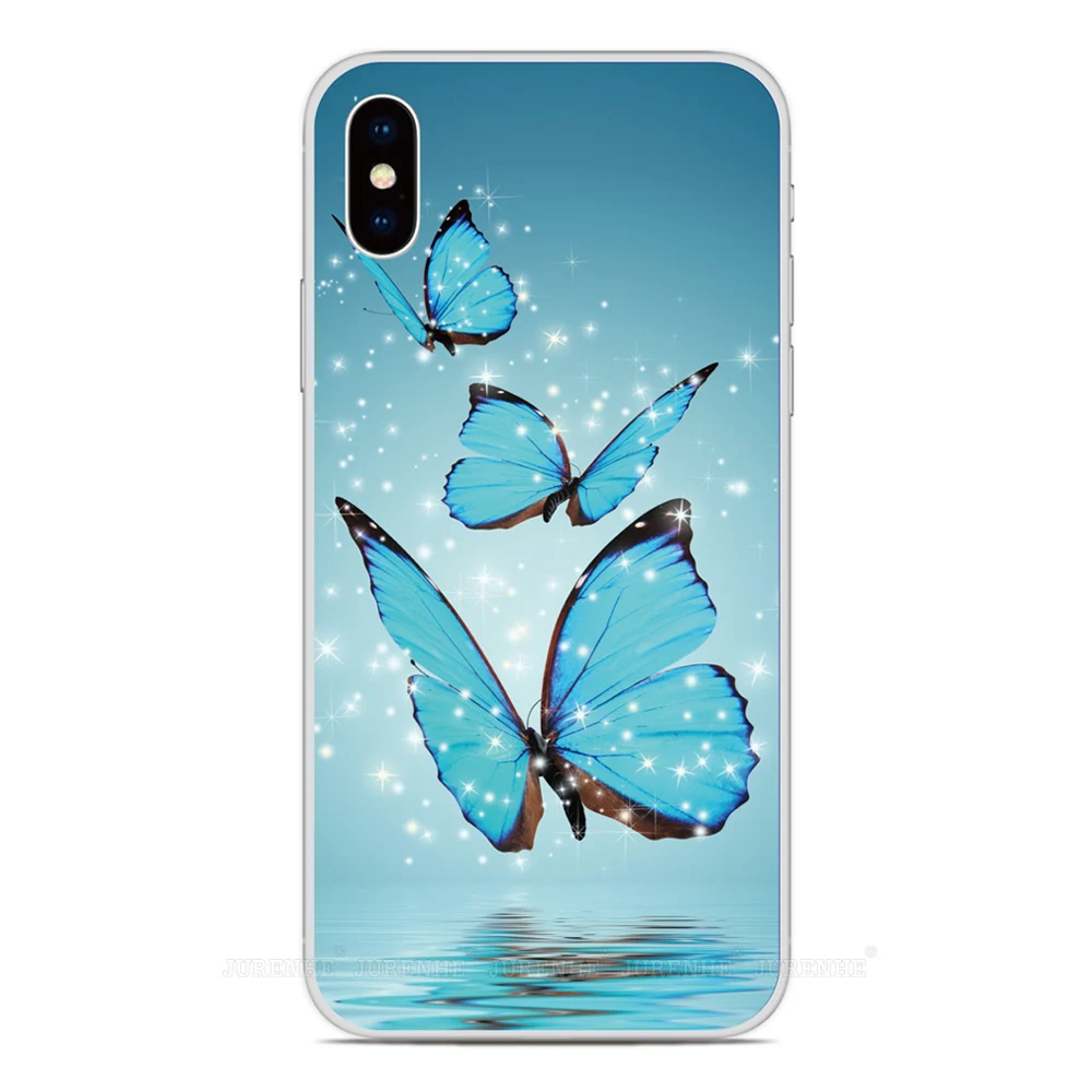 Butterfly Fairy Phone Case For TCL 505 502 501 50 40 X XE XL 30 SE 10 Plus 10L 20 Pro 20B 403 306 305 405 406 408 LE R 20S Cover