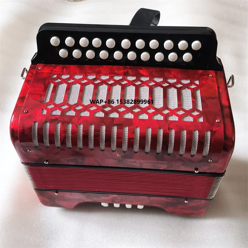 

21 Key 8 Bass, button Accordion with ABS hardcase, Bayan Accordions