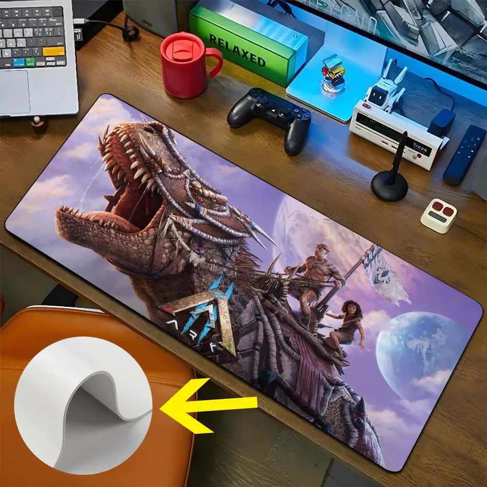 ARK Survival Evolved Mouse Pad Large Gaming Pad XXL Desk Mat Non Slip Double Sided PU Game Mouse Computer Leather Keyboard Mat