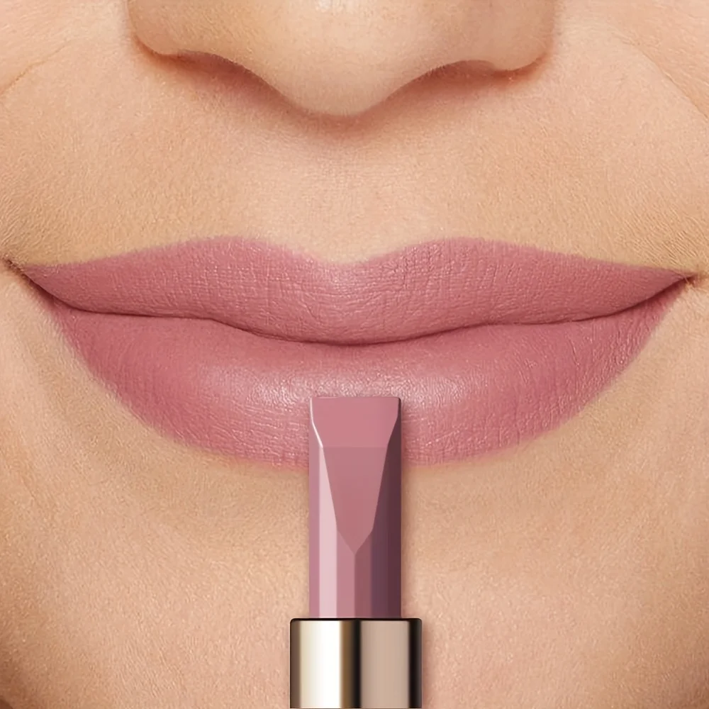 Luxury Matte Velvet Lipstick, Waterproof Sweat Resistant Lip Makeup, Long Lasting Silky Lip Color, Perfect Valentine's Day Gift