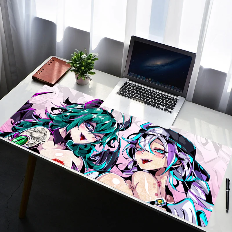 

Mouse Pad PC Non Slip Rubber Mousepad Laptop Gamer Cabinet Keyboard Pad Office Anime Sexy Girls Computer Gaming Desk Mouse Mat