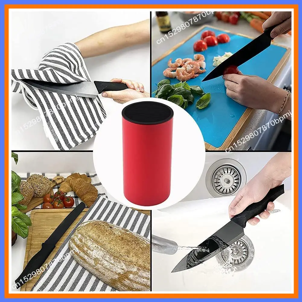 Portacoltelli universale BAAE, blocco coltelli senza coltelli, supporto per blocco coltelli per proteggere il salvaspazio della lama