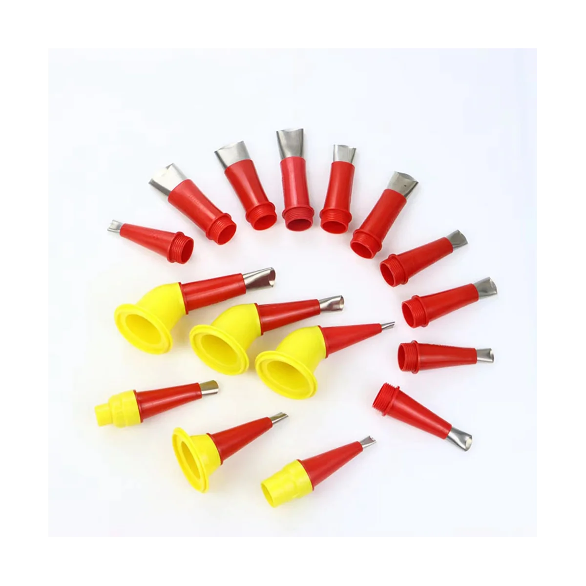 Integral Detachable Base Structure Rubber Nozzle Universal Integrated Rubber Nozzle Reusable Caulking Nozzle Applicator