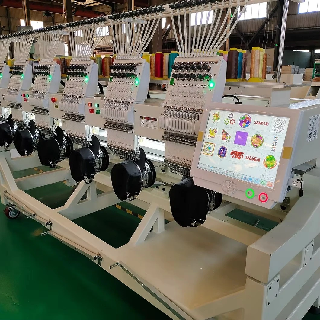 Price Lower Than Tajima 4 Needle Spares Industrial 6 8 10 Heads Caps and Shirts Embroidery Machines and Sewing Machines for Sale