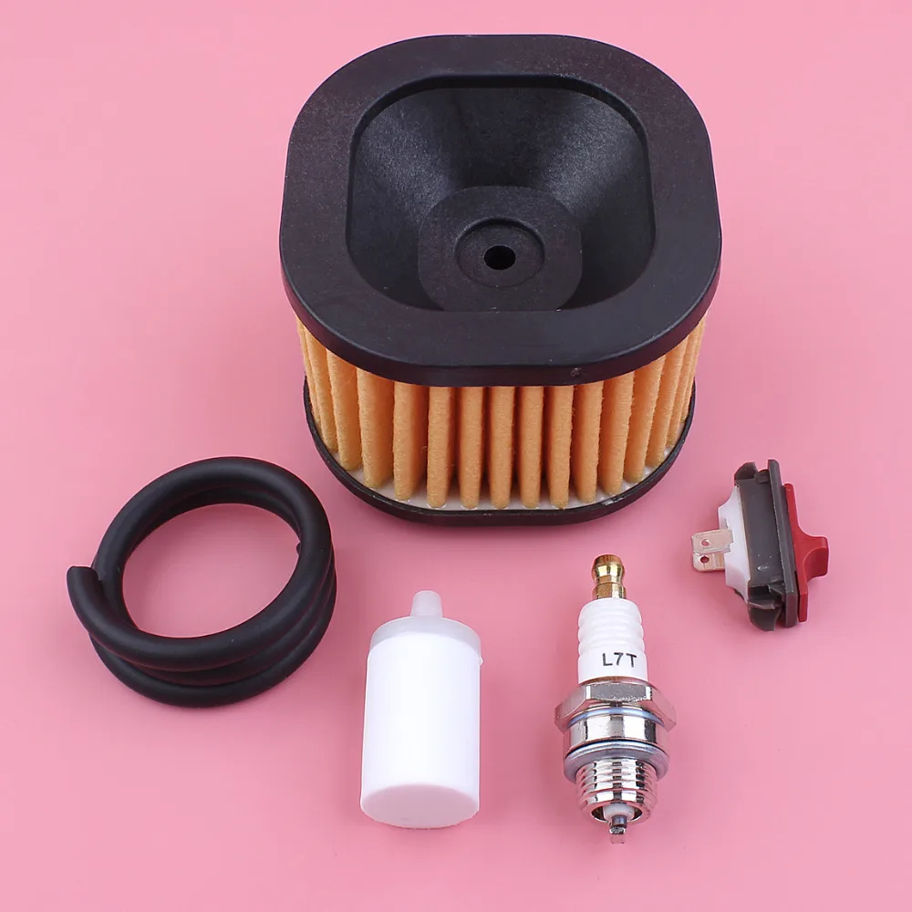 

HD Air Filter Fuel Filter Line Spark Plug Stop Switch Kit For Husqvarna 372 372XP Chainsaw Spare Part