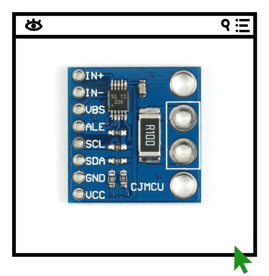 

INA226 module voltage current power monitor alarm 36V I2C bidirectional