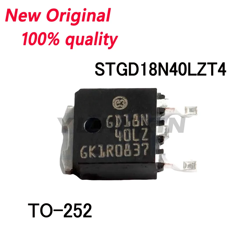 5-10/PCS New Original  STGD18N40LZT4 GD18N40LZ TO-252 Field effect tube In Stock