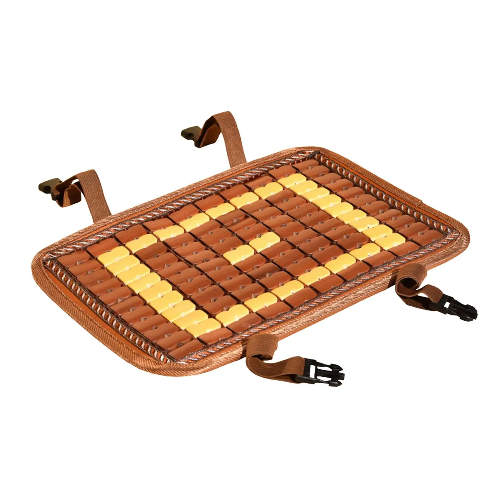 Stool Chair Cushion Bamboo for Office Car Rectangle Bench Stool Saddle Stool