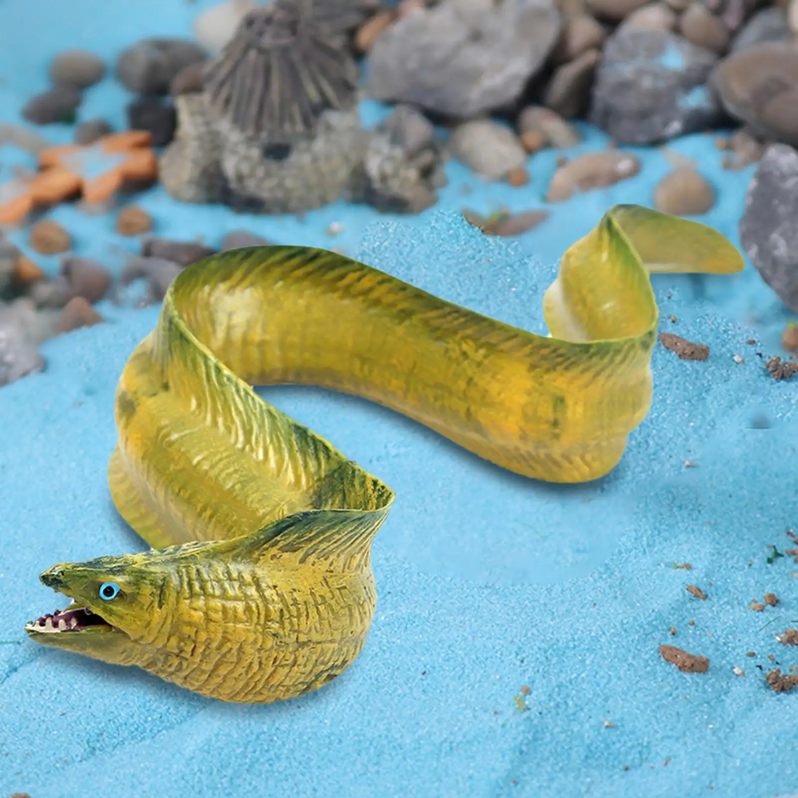 

Realistic Eel Model Toy Animal Playset Science Educational Toy for Boys Gift
