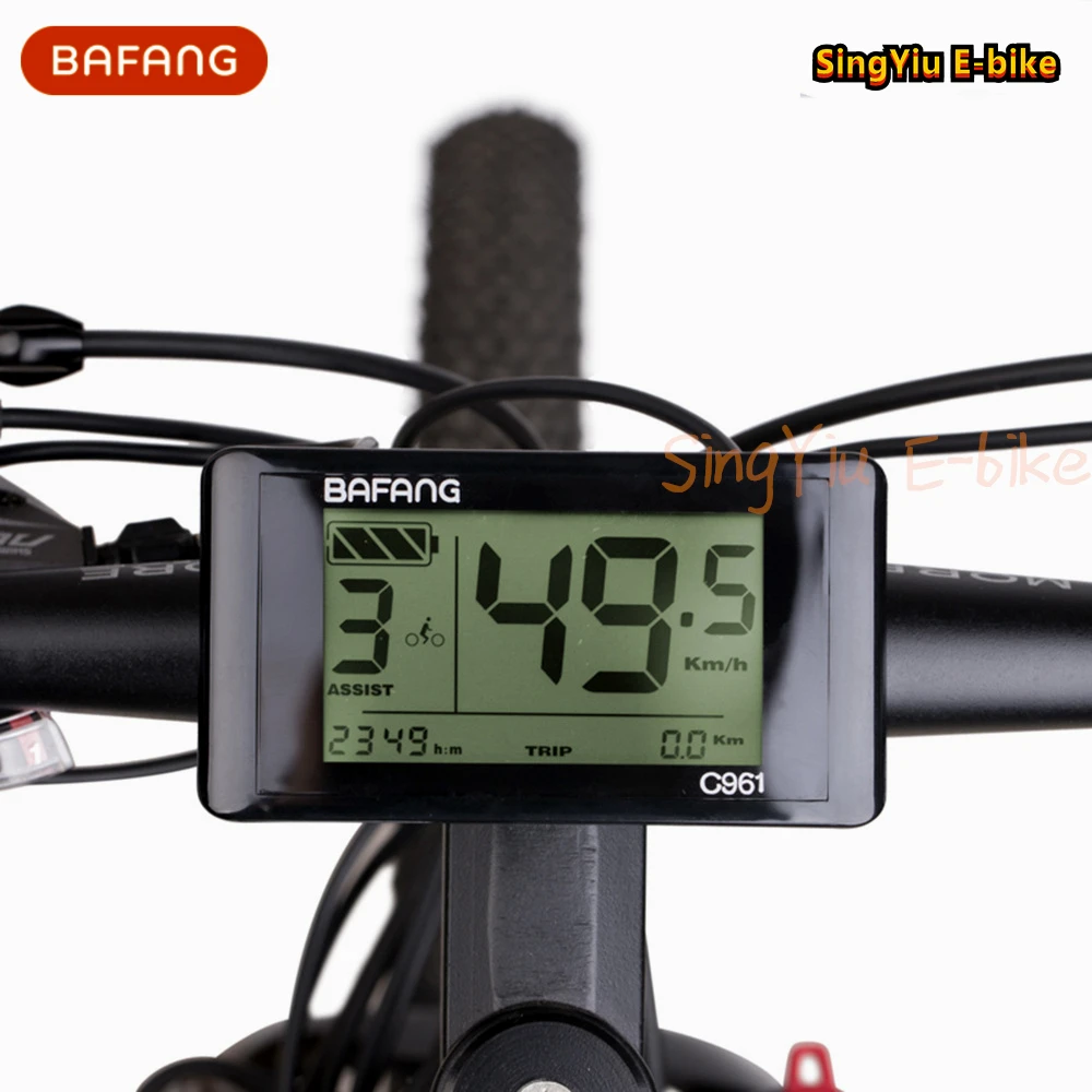 

Bafang DP C01.UART C961 Mid Motor LCD Display For BBS01B BBS02B BBSHD Electric Bike Components eBike Mid Motor Conversion Kit