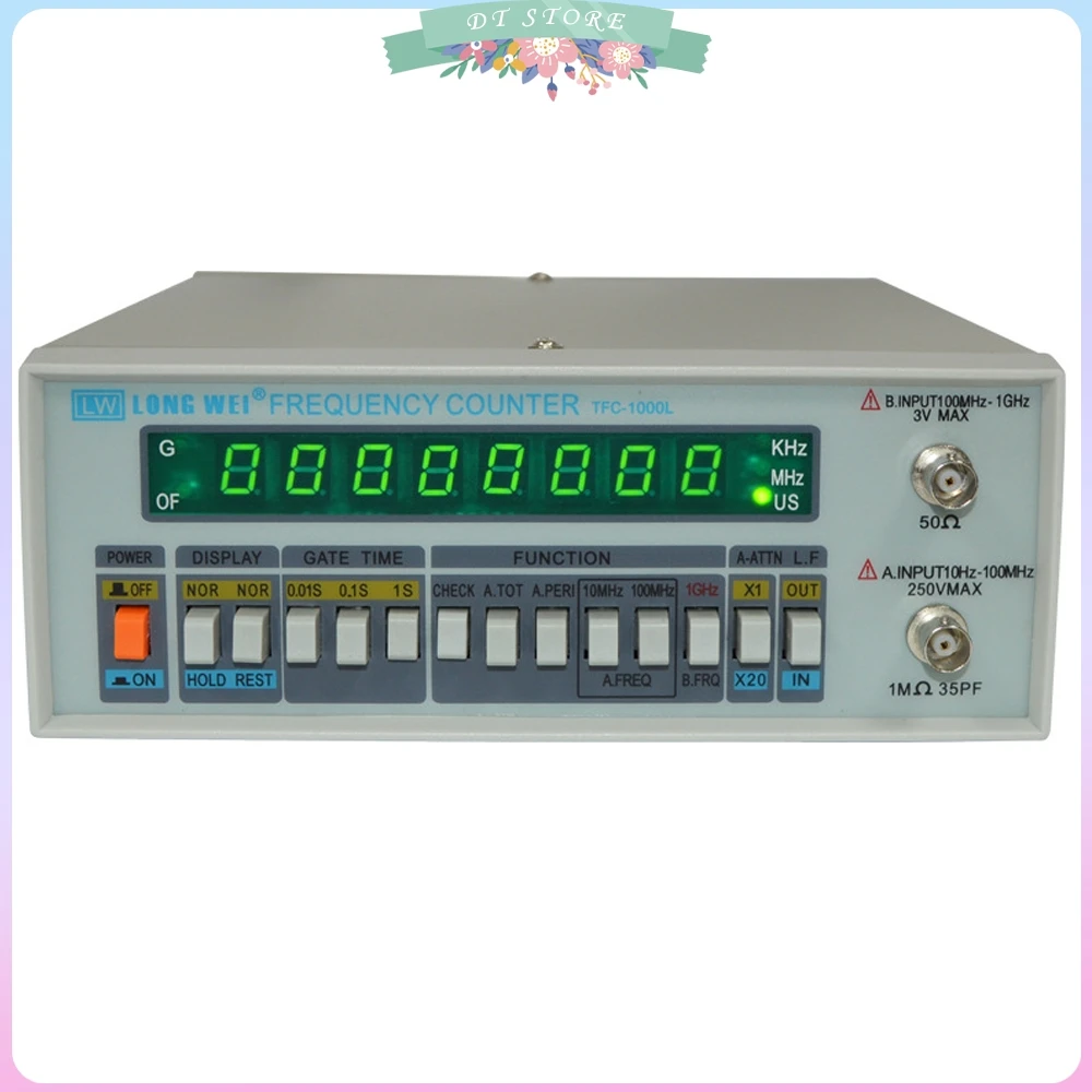 TFC2700L Digital Display High Precision Frequency Meter High Resolution Frequency Counter 10HZ-2.7GHZ