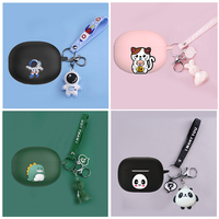 For Xiaomi Buds 3T Pro Case Cartoon Astronauts/Pandas/Cat Silicone Earphones Cover Cute for Xiaomi 3t pro cover