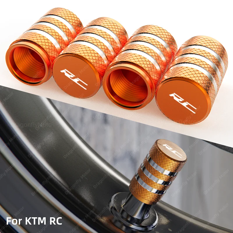 

Motorcycle Accessories Airtight Cover For KTM RC 125 200 250 390 rc390 2014 2015 2016-2018 Tire Valve Stem Caps