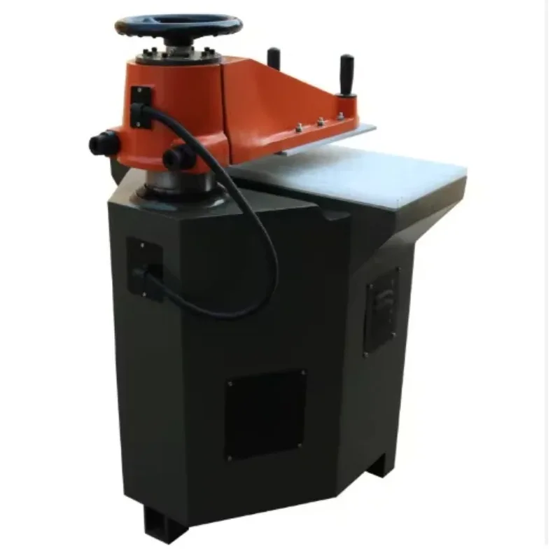 16T Leather/cloth/rubber/plastic Clicker Press Machine Hydraulic Swing Arm Die Cutting Machine Sole Leather Cutting Mac
