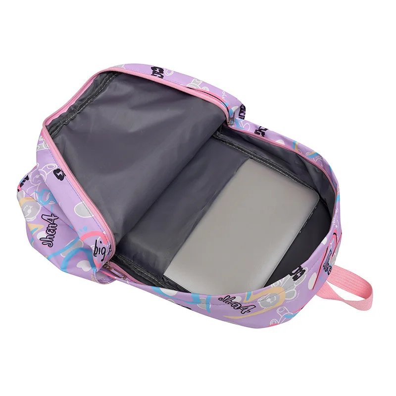 Elementary Student Backpack 3pcs/set Children New School Bags for Girls Kids Waterproof Schoolbags With Lunch Bag Pencil case