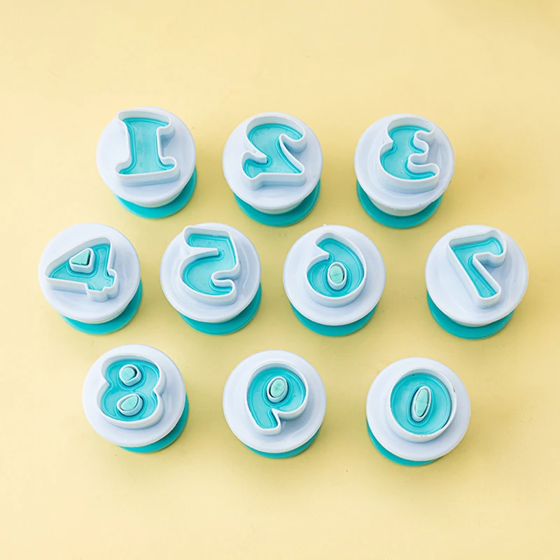 Baking Pastry Molds Cookie Cutters Set Alphabet Number Kitchen Tools for Cake Decorating Cupcake Making Fondant Cutting TMZ