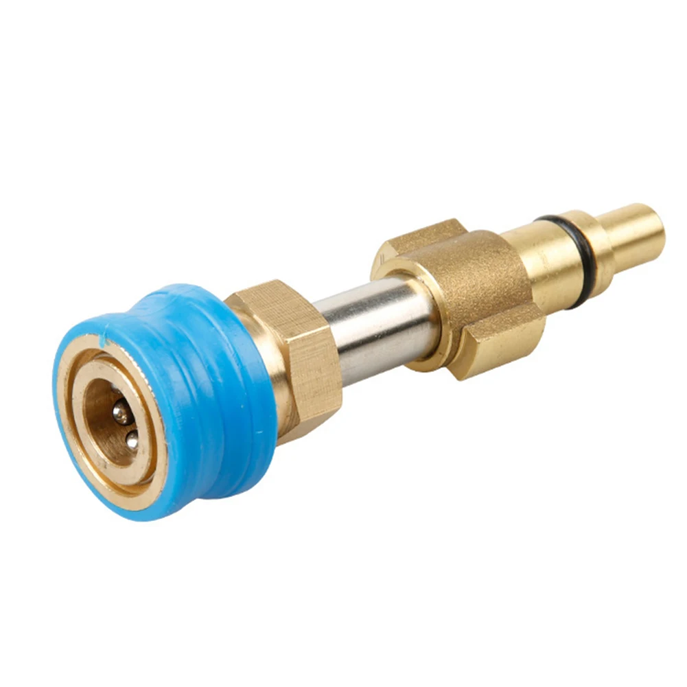 For Lance Adapter Compatible with Pressure Washer Units Using 1/4 Inch Fittings for Foam Pot and Hose Cleaning Setups