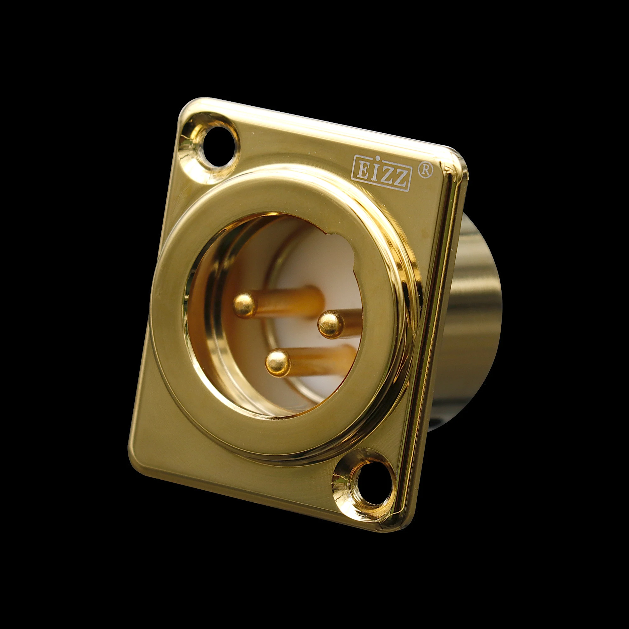 EIZZ High End 3-PIN Männlich Weiblich XLR Stecker Audio MIC AMP CANNON Balance Jack Stecker Kopfhörer Adapter HIFI Audiophile – Detail 1