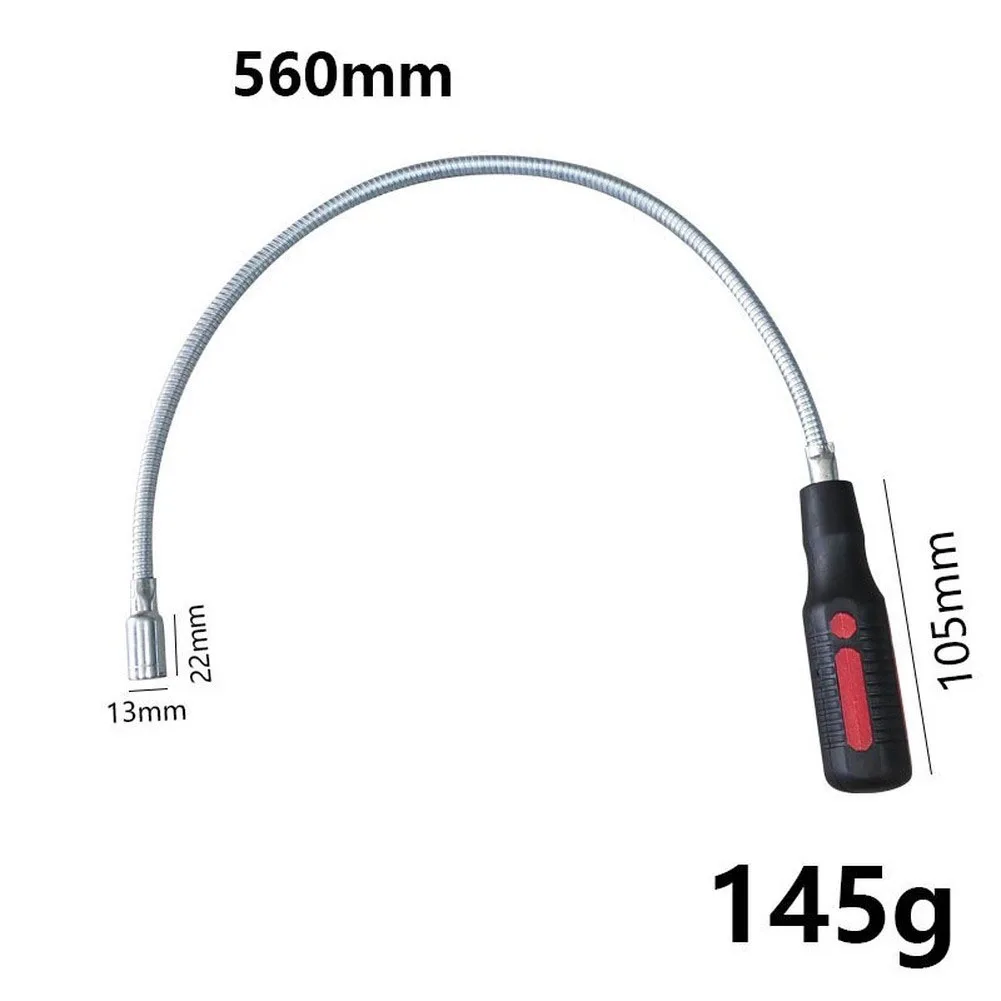 Magnetic Flexible Pickup Tool Strong Magnet Stainless Steel Extendable Rod For Auto Repair Mechanic DIY Metal Object Retrieval H