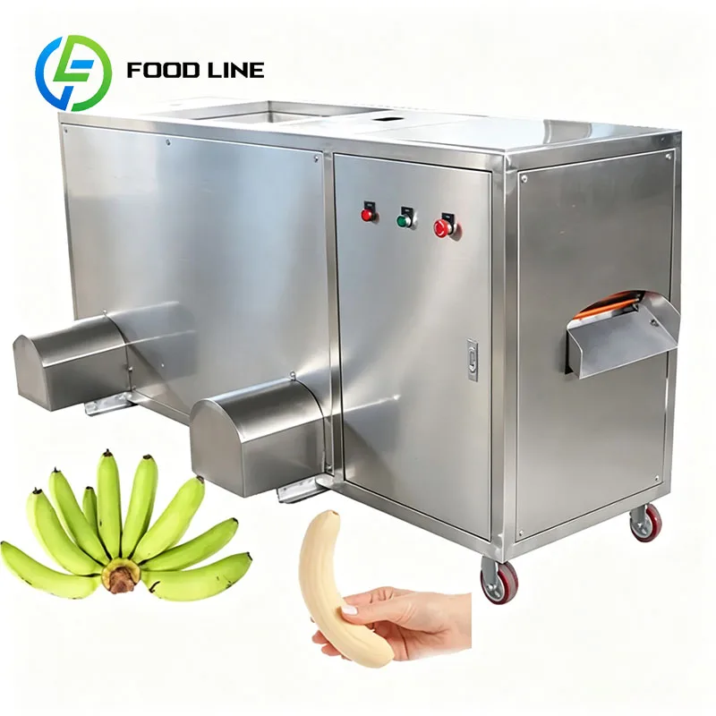 Banana Peeling Machine Green Banana Peeler Plantain Skin Remover Automatic Processing Machine Customized
