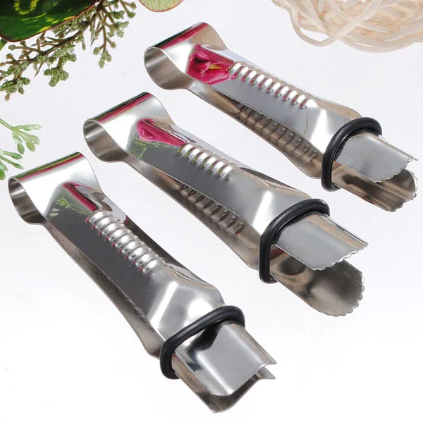 Ustensiles Patisserie 3pcs Stainless Steel Cake Clip Clamp Crimper Cutters Mold,DIY Fondant Cake Clip,Lace Mould