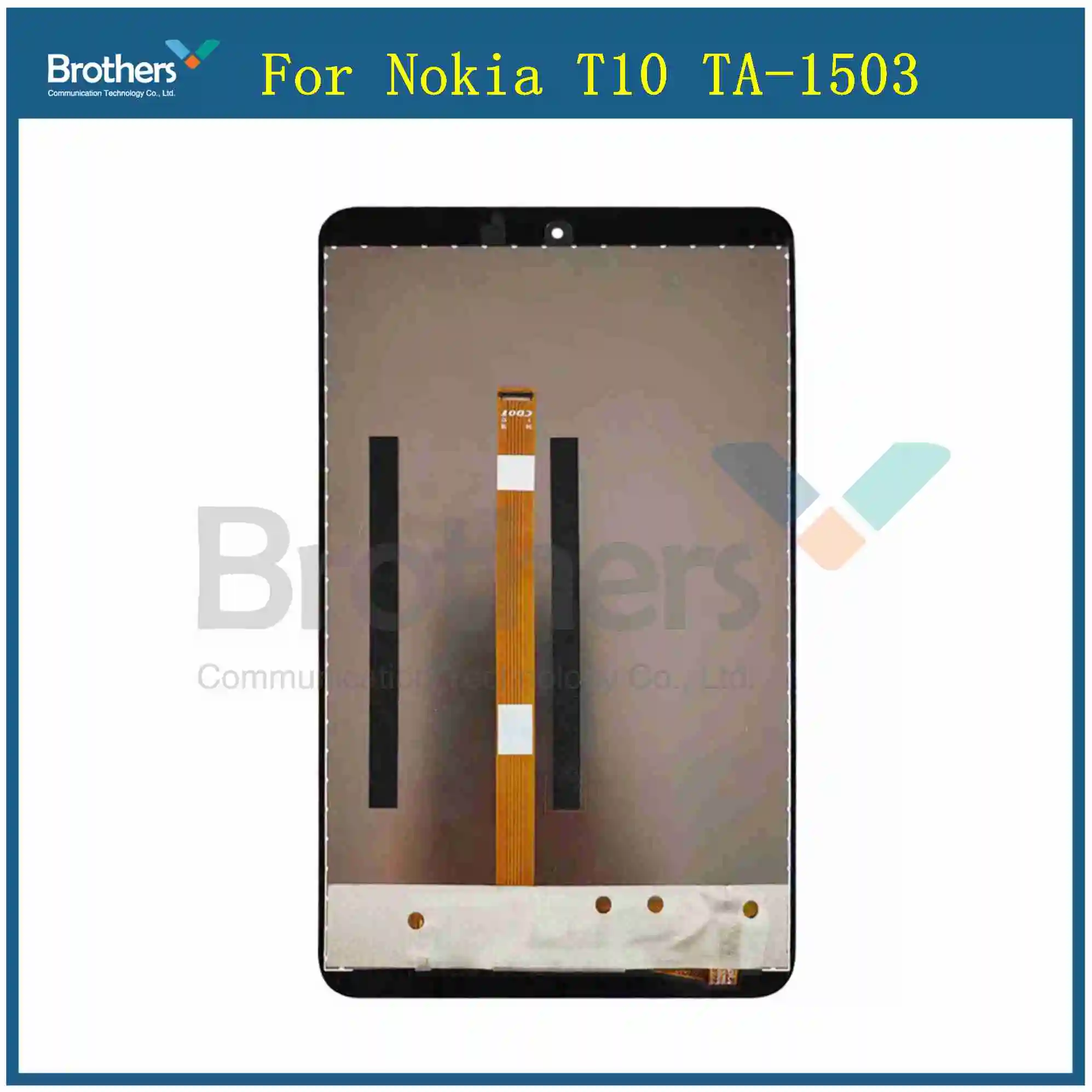 

Display For Nokia T10 TA-1503 1472 1462 1457 T20 LCD TA-1397 1394 1392 Display Touch Screen Digitizer Assembly Repair PartS