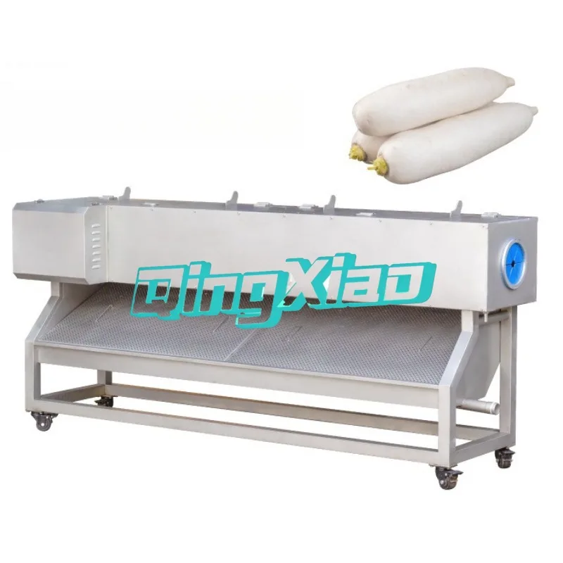 Multifunctional Vegetable Washing Machine Commercial White Radish Peeling Machine Fully Automatic White Radish Peeling Equipment