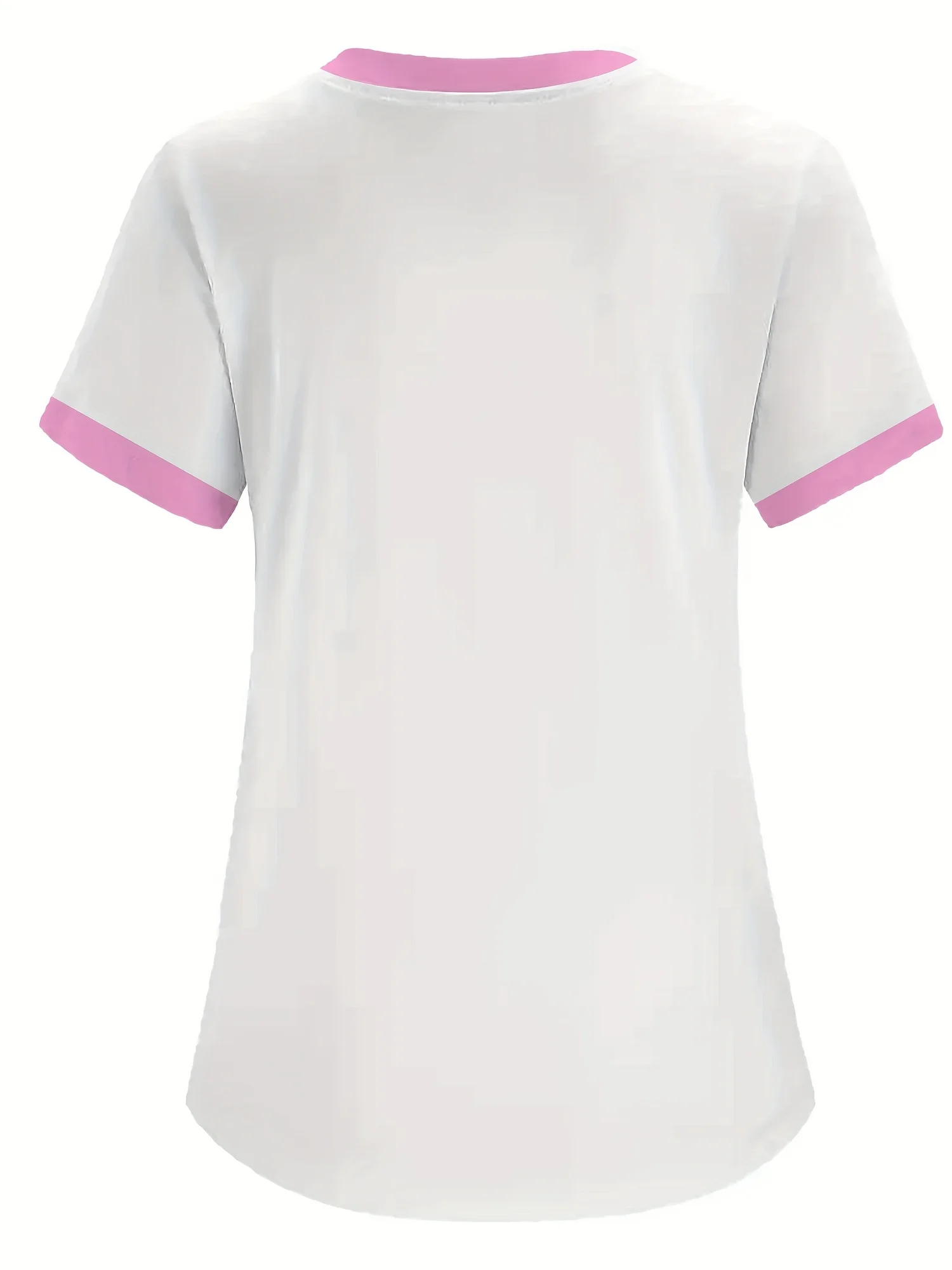 夏ナーススクラブ V ネックポケット付きスタイリッシュで快適な半袖ユニフォーム女性用女性半袖 T シャツトップ